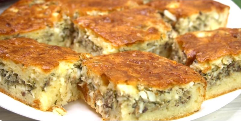 Необычный рыбный пирог: манник с рыбой, который стоит попробовать