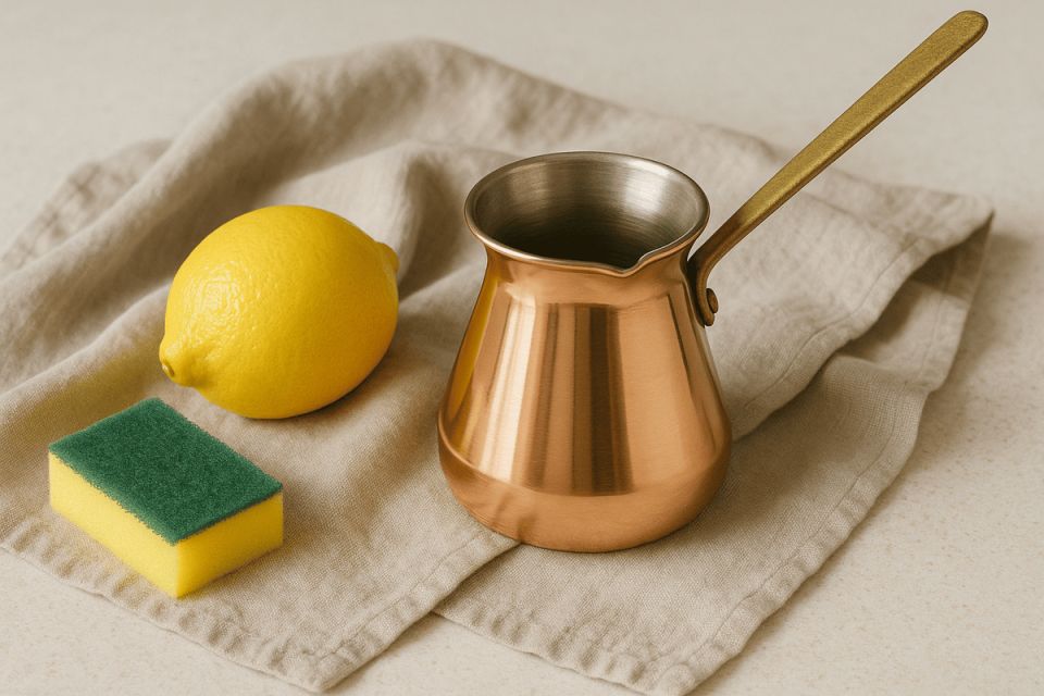 Уход за медной туркой: сохранить красоту и функциональность