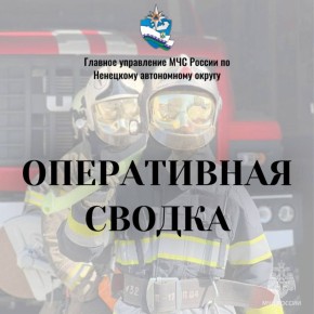#ОПЕРАТИВНАЯСВОДКАНАО. За прошедшие сутки на территории Ненецкого автономного округа зарегистрировано 2 пожара: - в 16:26 диспетчеру пожарно-спасательной части поступило сообщение о возгорании в здании по улице Первомайская