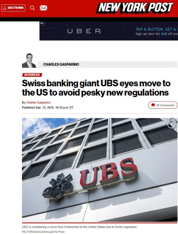    UBS    -  