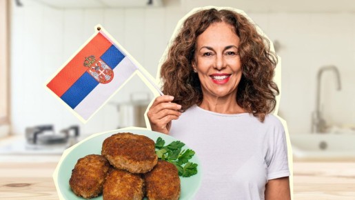 У сербских хозяек котлеты получаются сочными и пышными: делают с фаршем вот что