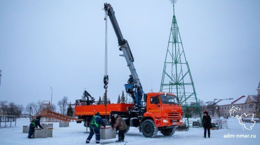 «Чистый город» готовит Нарьян-Мар к новогодним праздникам