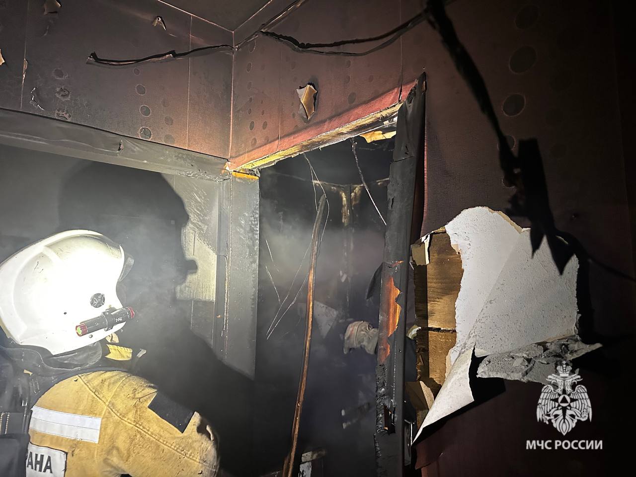 Пожар в жилом доме ликвидирован Пожар в жилом доме ликвидирован