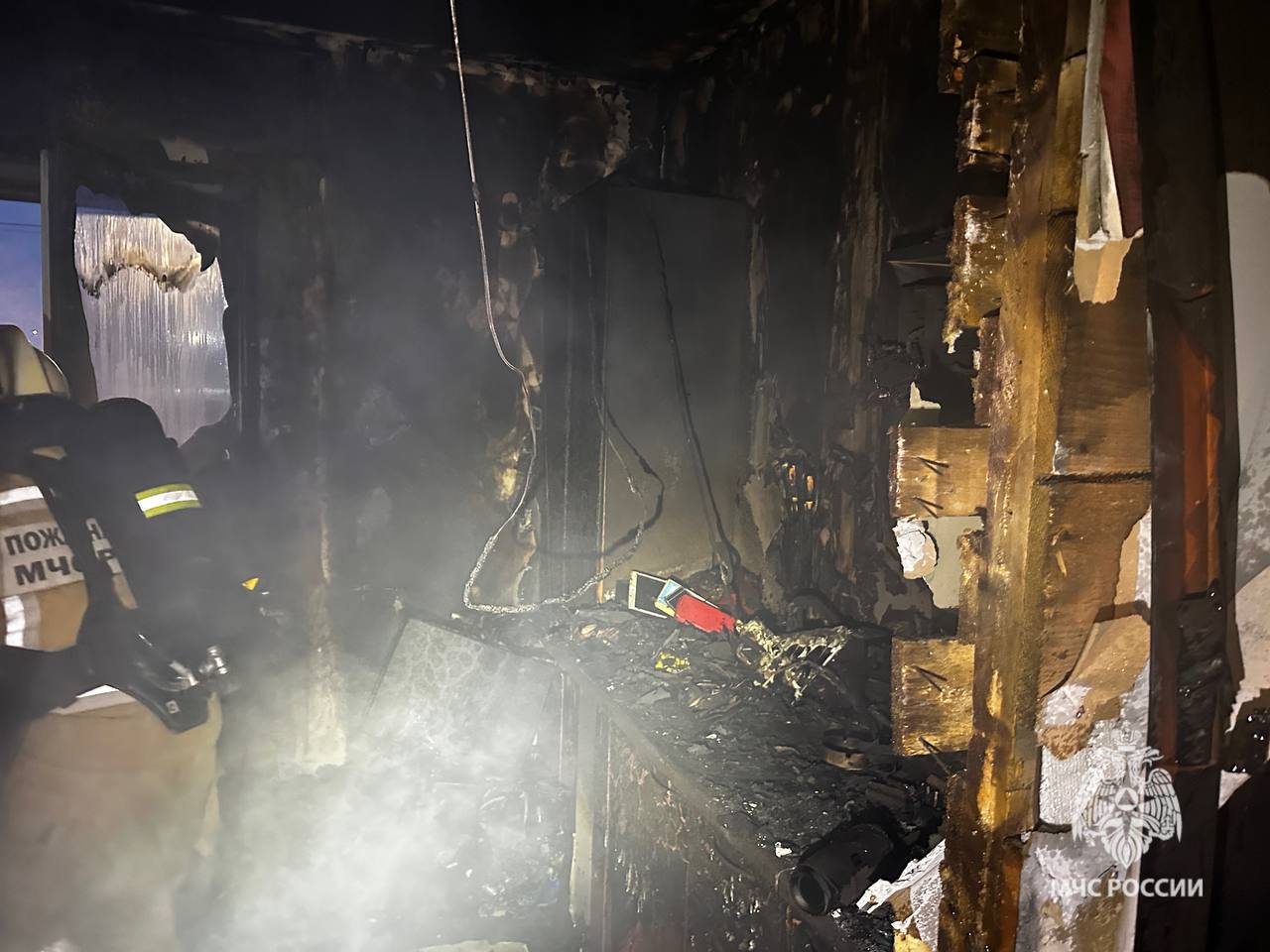 Пожар в жилом доме ликвидирован Пожар в жилом доме ликвидирован