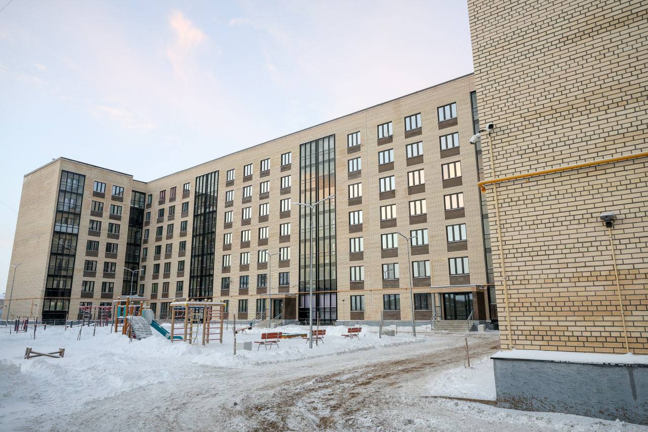 Новый дом на Пырерки, 8 в Нарьян-Маре полностью заселён Новый дом на Пырерки, 8 в Нарьян-Маре полностью заселён