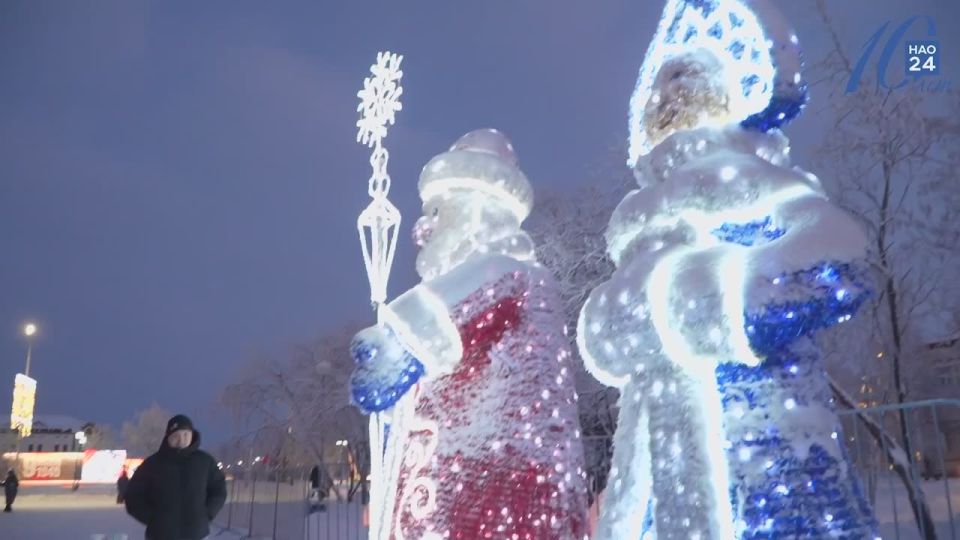 Новогодняя атмосфера в Нарьян-Маре