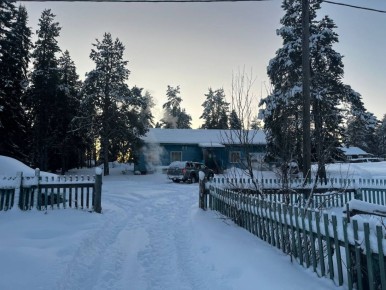 Морозный день в уютной и заснеженной Волоковой