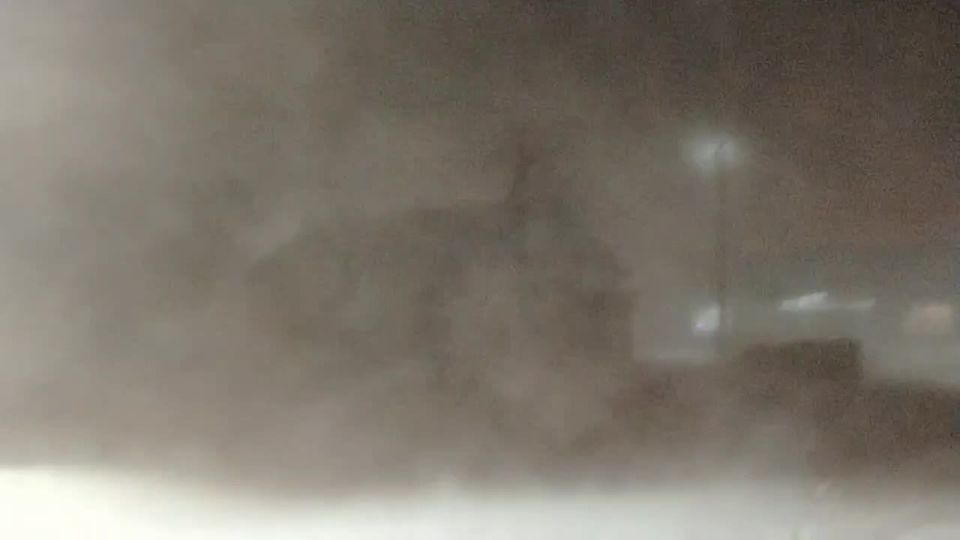 Непогода разыгралась в посёлке Каратайка