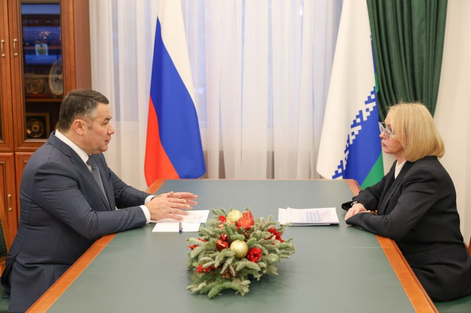 Игорь Руденя и Ирина Гехт обсудили ключевые параметры бюджета округа