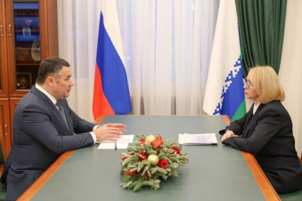 Игорь Руденя и Ирина Гехт обсудили ключевые параметры бюджета округа