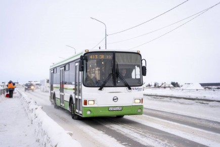 Общественный транспорт в новогодние праздники переходит на новый график