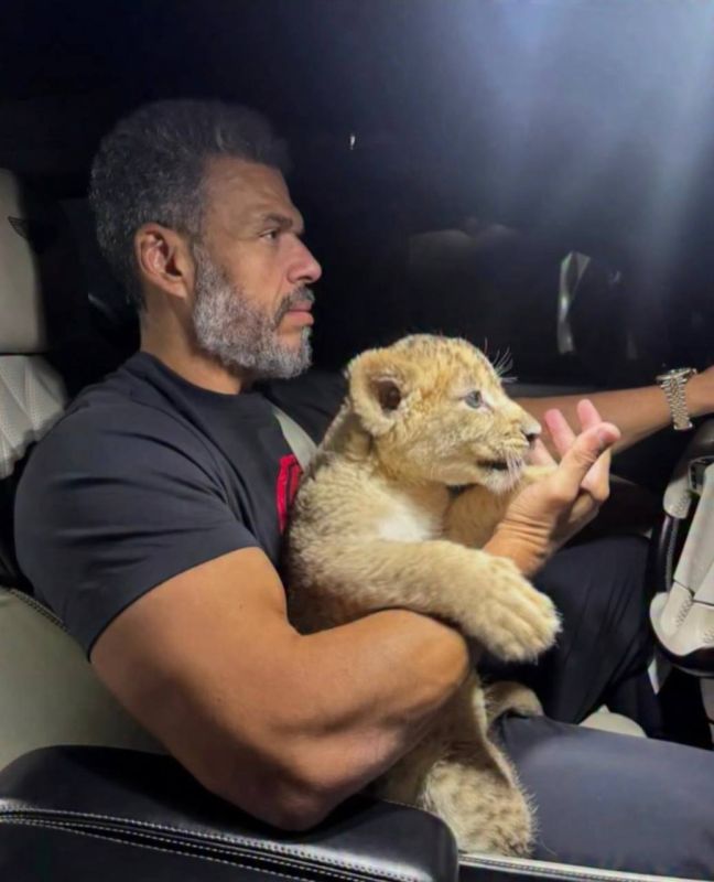 Маленького льва держит дома ещё один блогер из элитного ЖК в Подмосковье