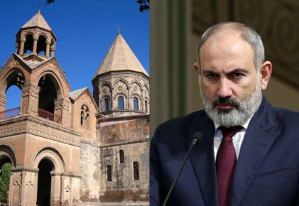 Пашинян объявил крестный ход на Церковь в Рождество Христово