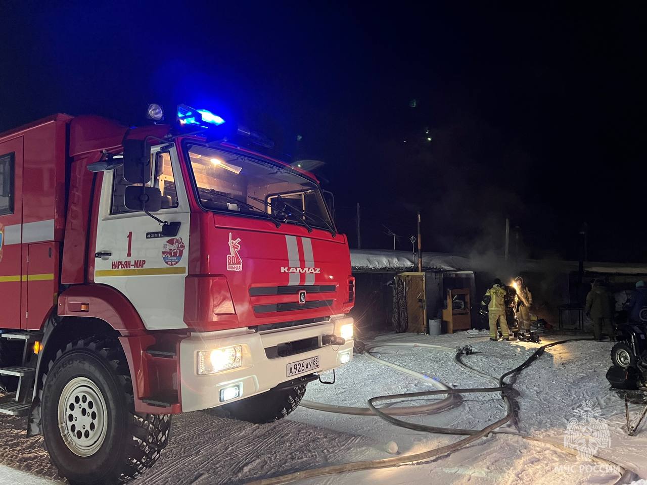 Статистика пожаров в Ненецком АО