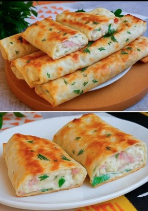 Рулетики из лаваша: идеальный завтрак за считанные минуты