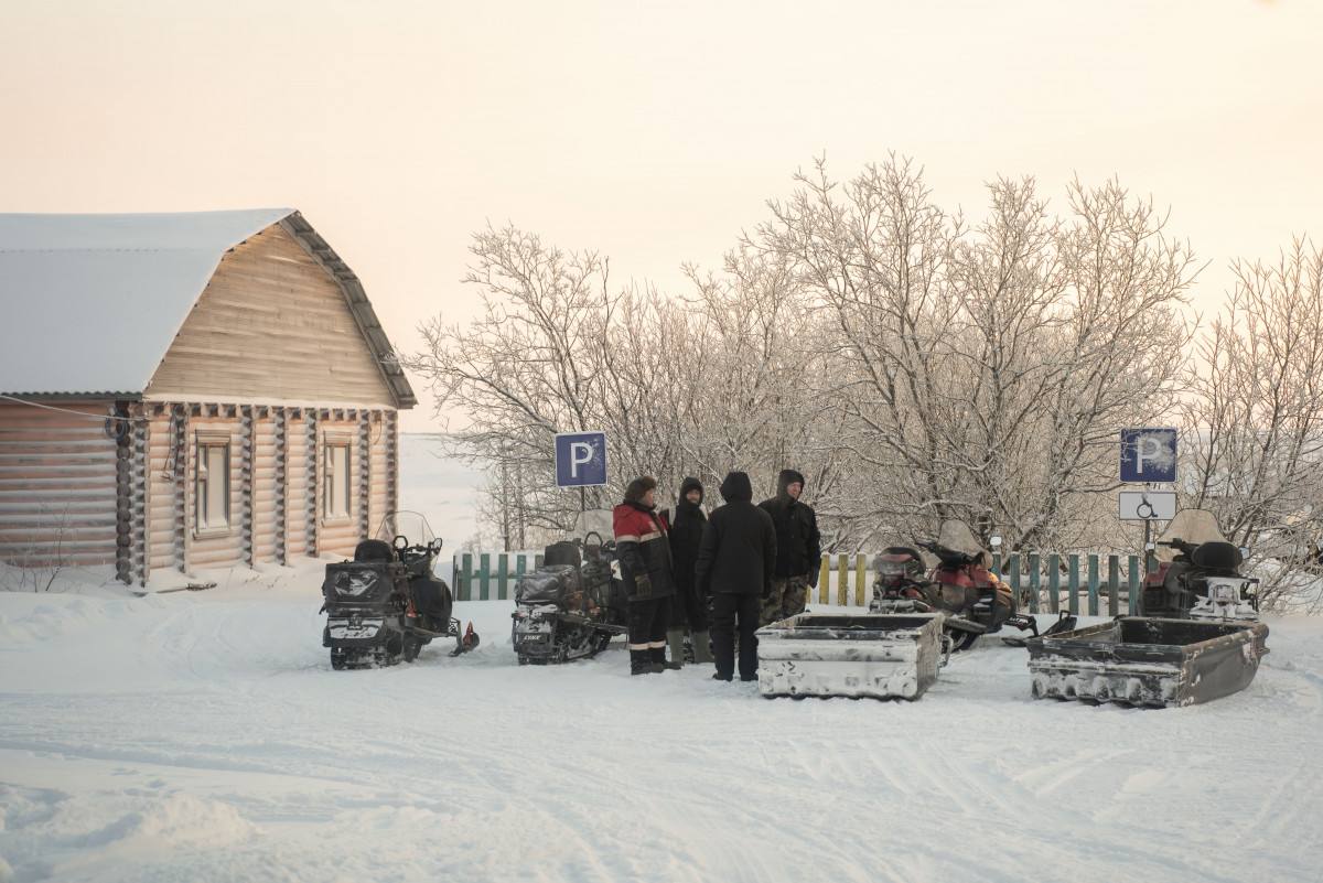 Один морозный день в Индиге Один морозный день в Индиге