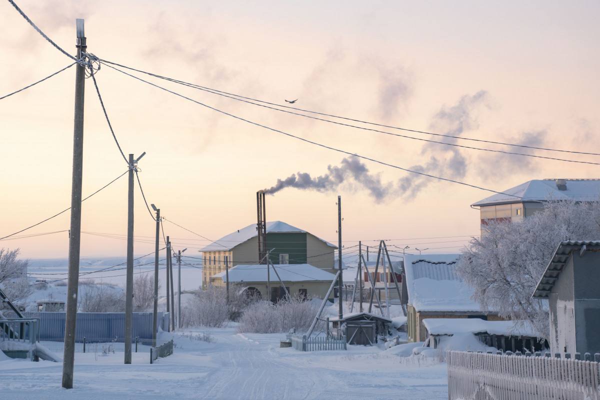 Один морозный день в Индиге Один морозный день в Индиге