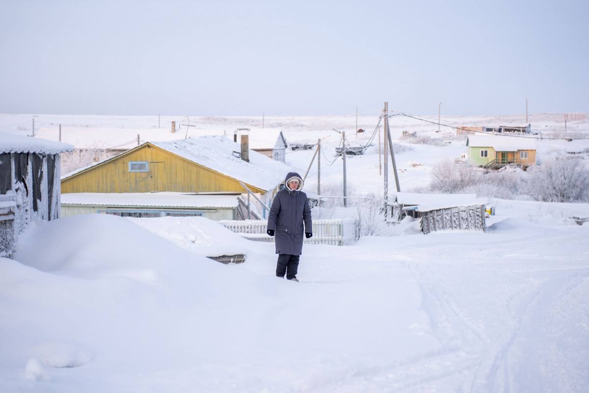 Один морозный день в Индиге Один морозный день в Индиге