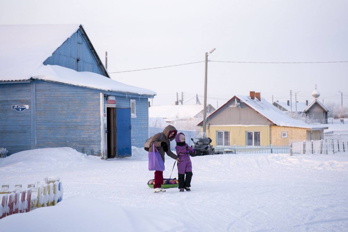 Один морозный день в Индиге Один морозный день в Индиге