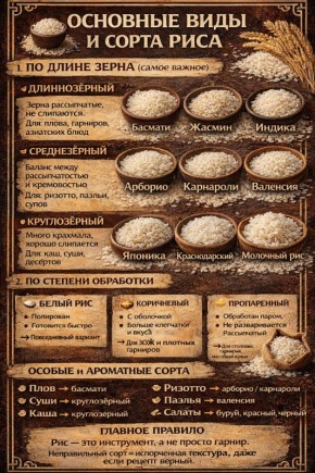 Рисовые приключения: выбираем лучший сорт для каждого блюда