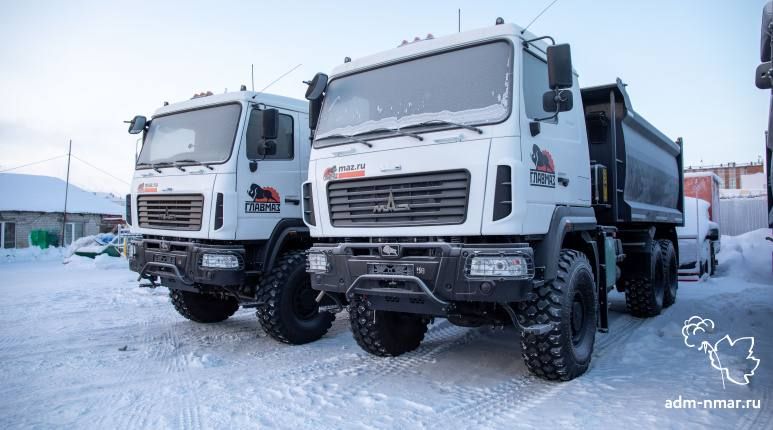 В «Чистый город» приобрели два новых самосвала для оперативной уборки Нарьян-Мара