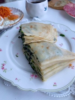 Легкие чуду с зеленью: простота и вкус без раскатки