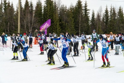 «Лыжня России» собрала полтысячи жителей НАО