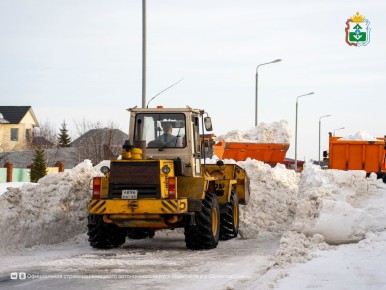 В НарьянМаре и посёлке Искателей усилят вывоз снега с улиц