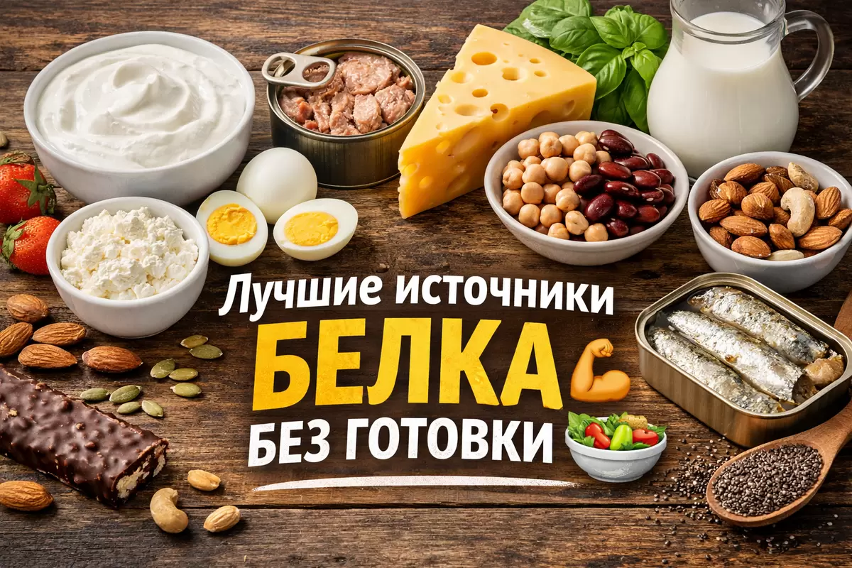 Как быстро и просто добавить белок в рацион