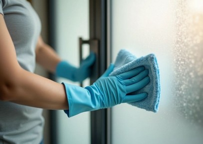 Как вернуть матовым дверям первозданную чистоту: простые методы против жира