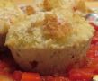 Куриные маффины с овощами и моцареллой