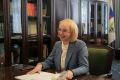 Губернатор НАО Ирина Гехт встретилась с руководителем Росгидромета Игорем Шумаковым