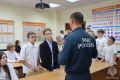 Школьники побывали в гостях у огнеборцев