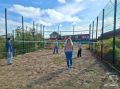 В Захребетном открыли волейбольную площадку