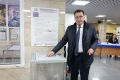 Сергей Коткин проголосовал в Нарьян-Маре на избирательном участке в ДК «Арктика»
