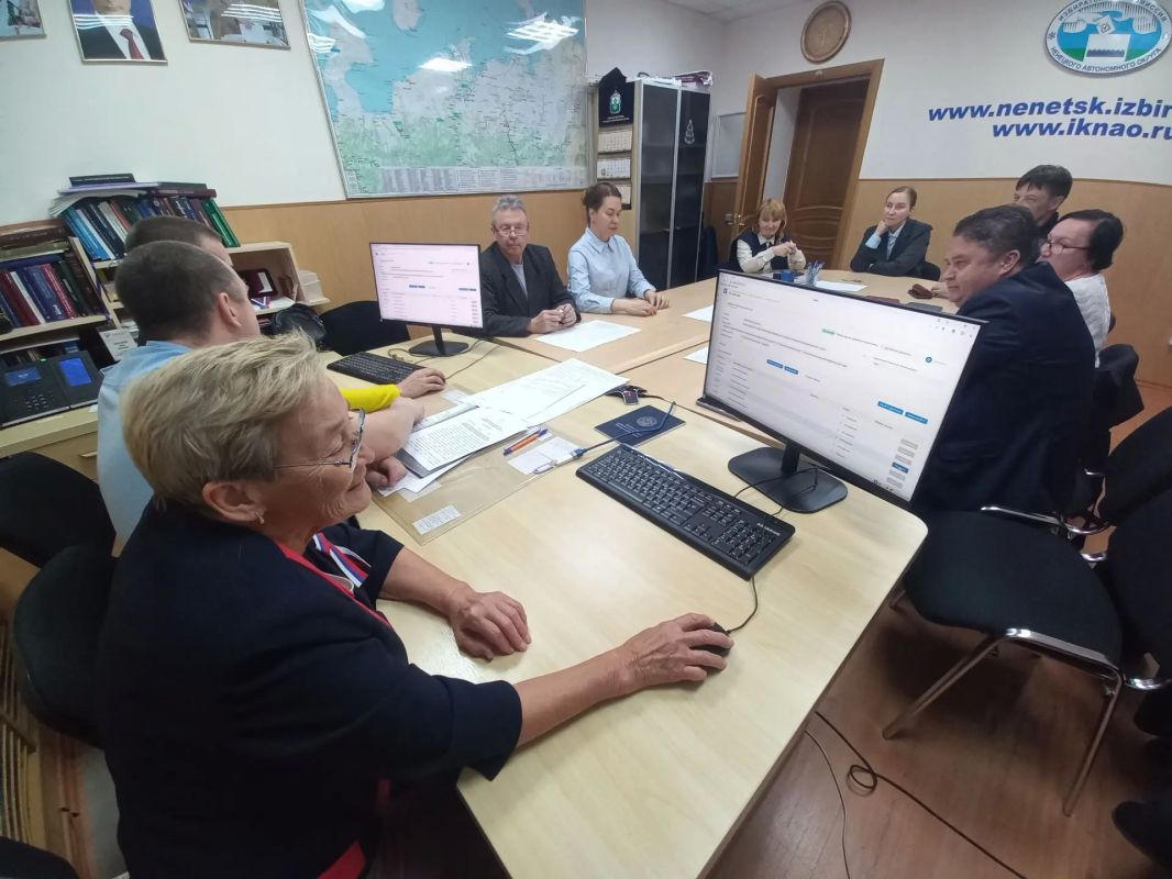 Состоялось заседание Избирательной комиссии НАО по итогам выборов депутатов Государственной Думы Федерального Собрания Российской Федерации девятого созыва Состоялось заседание Избирательной комиссии НАО по итогам выборов депутатов Государственной Думы Федерального Собрания Российской Федерации девятого созыва