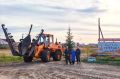 Территорию у Стенда Памяти в Малом Качгорте украсили деревьями