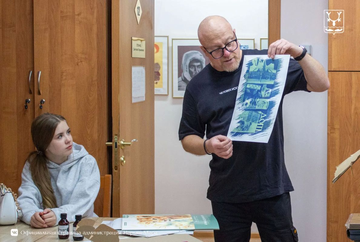 В Нарьян-Маре прошли мастер-классы художника Дмитрия Новицкого В Нарьян-Маре прошли мастер-классы художника Дмитрия Новицкого