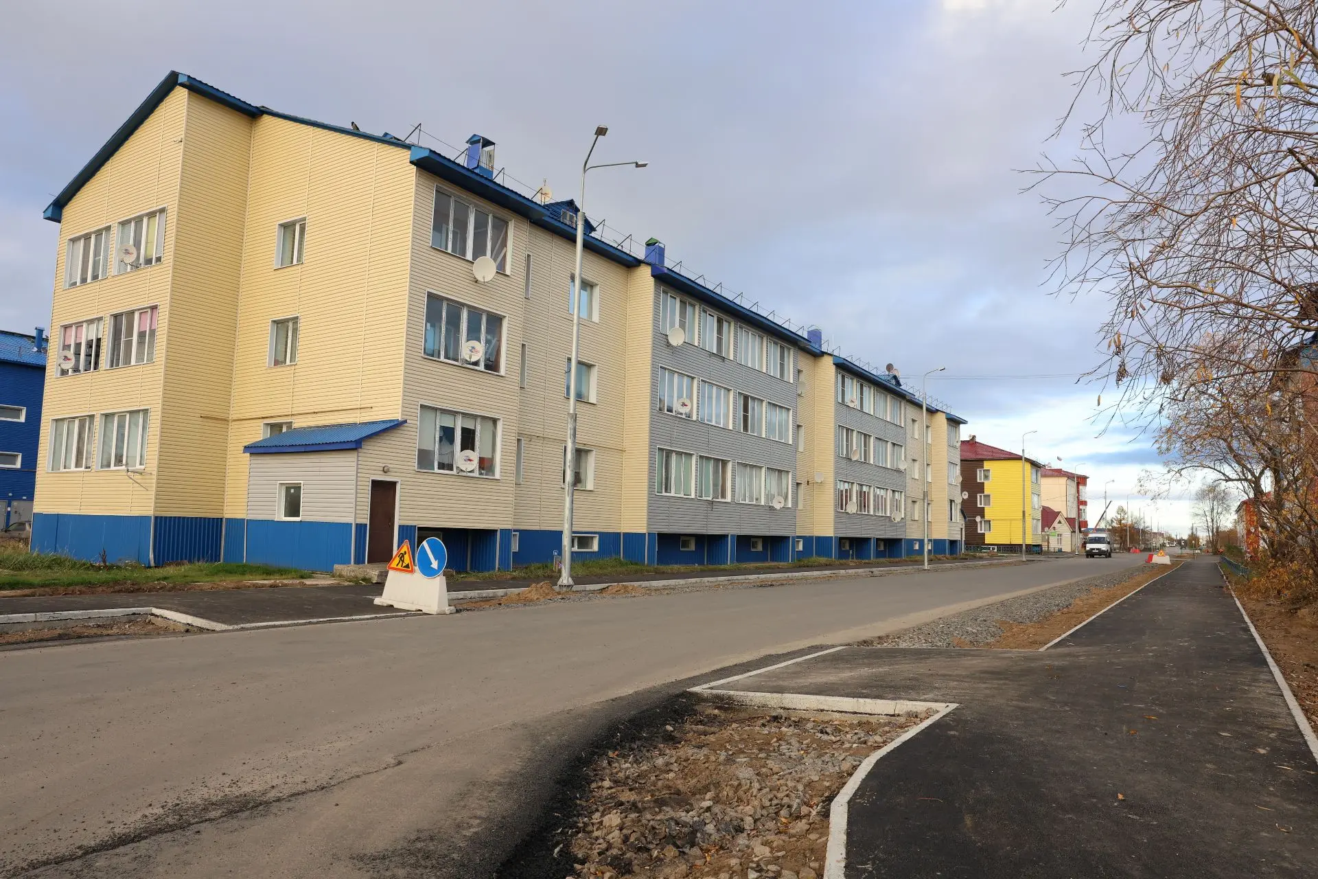 Завершается капитальный ремонт дорог в посёлке Искателей