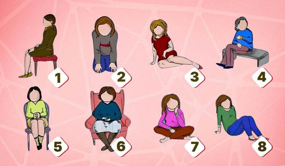 Как ваша поза при сидении раскрывает тайны вашей личности