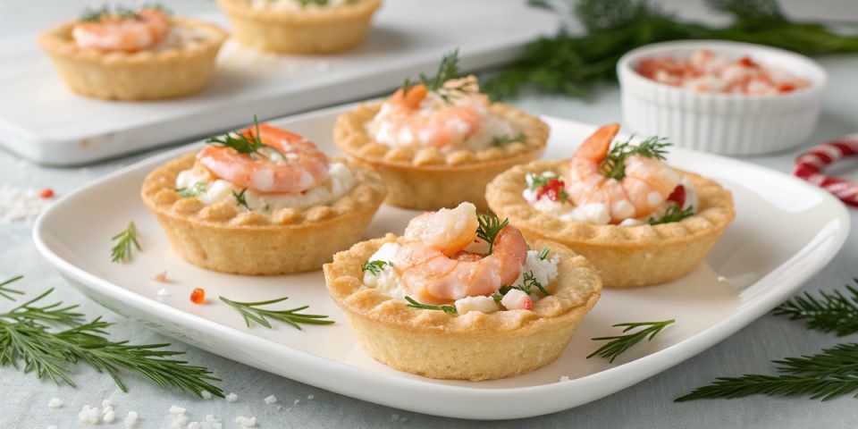 Тарталетки на Новый год: удивите гостей креативными начинками